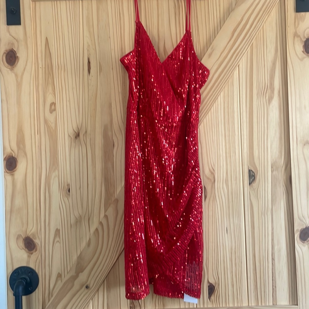 red homecoming dress